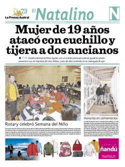 Natalino - La Prensa Austral