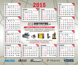 CALENDARIOS 2015 - EN ALTA