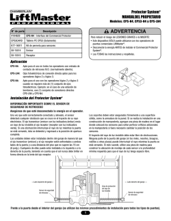 ADVE ADVER ADVERTENCIA - LiftMaster