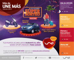 Boletín Virtual - UNE MÁS
