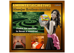 Page 1 Page 2 Bienvenidos a AmanteSecretas r Masajes Eróticos y