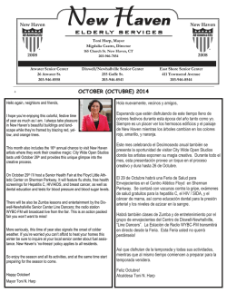 OCTOBER (OCTUBRE) 2014 - City of New Haven