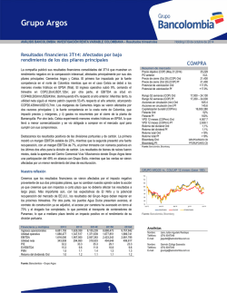 Grupo Argos - Investigaciones Económicas - Bancolombia