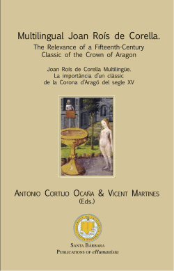 Multilingual Joan Ro&iacute;s de Corella.