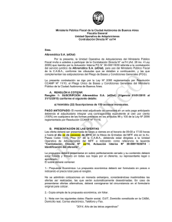(elDial) Invitación a cotizar suscripciones MPF 2015 - Ministerio
