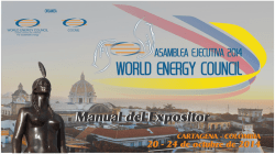 Ver Manual del Expositor - Asamblea Ejecutiva WEC 2014