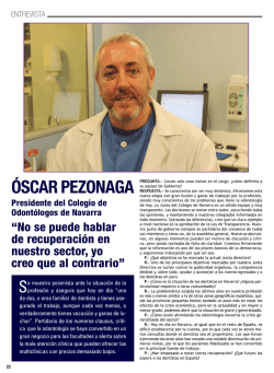 &Oacute;scar PEZONaGa - El Dentista del Siglo XXI