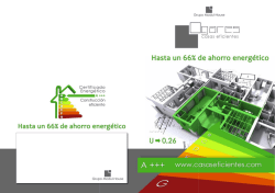 Díptico OGARES - Modul-house casas eficientes