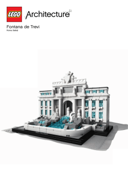Fontana de Trevi - Lego