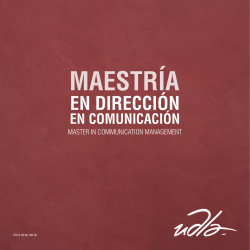 Folleto - Universidad de Las Am&eacute;ricas