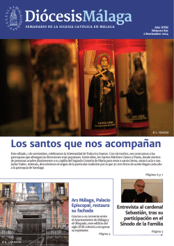 Los santos que nos acompañan - Diócesis de Málaga