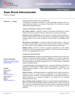 Super Bonos Internacionales - Santander Rio