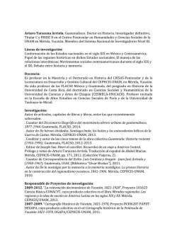 CV Dr. Jorge Arturo Taracena Arriola 4 - Foro Consultivo