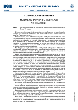 Real Decreto 876/2014 - BOE.es