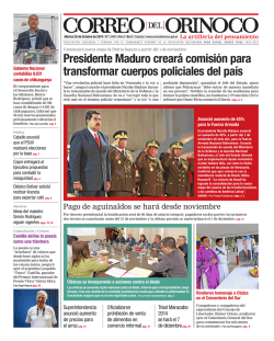 s - Correo del Orinoco