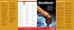 BlazeMaster BROCHURE.indd