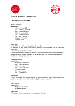 Descargar recetas