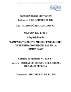 bases de licitacion pública nacional lpn-fssp-129-lpn-b