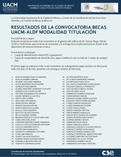 UACM-ALDF 2014-II.indd - Universidad Autónoma de la Ciudad de