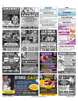 AMARRES - El Clasificado