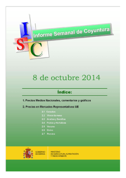 Informe Semanal de Coyuntura