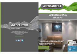 Ficha Tecnica Tile - Neocantera.com