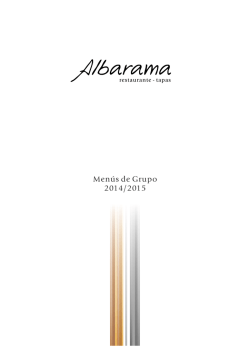 Menus Grupo 2014_2015 - Albarama