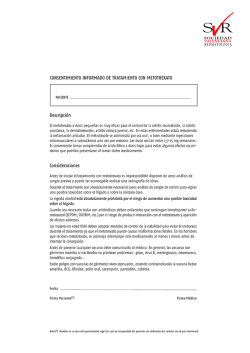 TERAPIA EN FALLO DE IMPLANTACIÓN