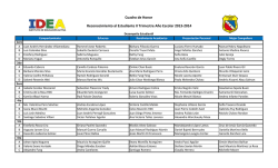 primer examen parcial. distribucion de secciones y grupos