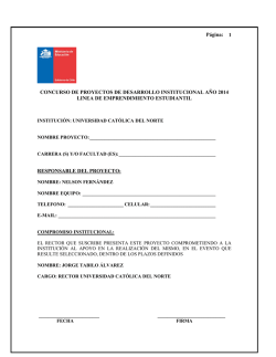 Bolet&iacute;n Informativo N&ordm; 8
