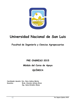 LISTA DE MATERIALES