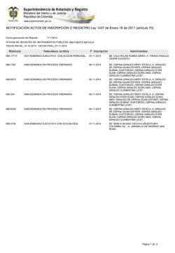 Bolet&iacute;n de prensa