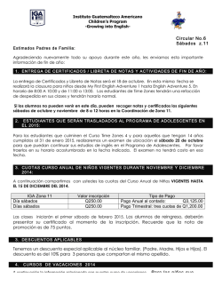 programa - Universidad Metropolitana de Ciencias de la Educaci&oacute;n