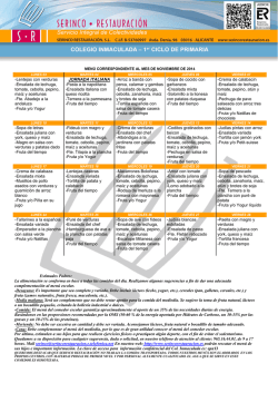 HORARIO ESPECIAL SEMANA SANTA