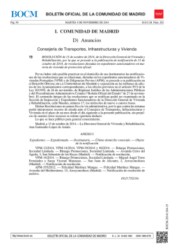 PDF (BOCM-20141104-19 -1 págs -77 Kbs) - Sede Electrónica del