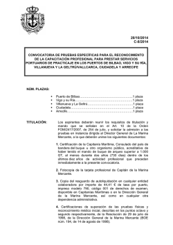 Información - Colegio de Oficiales de la Marina Mercante Española