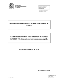 Informe del segundo trimestre de 2014 [PDF]