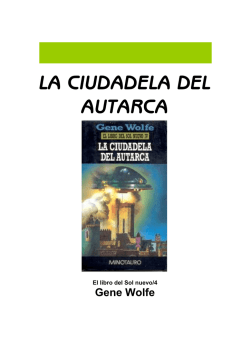 123. Wolfe, Gene - SN4, La Ciudadela del Autarca.pdf
