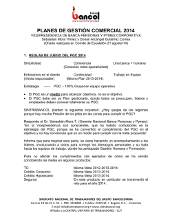 Planes de Gestión Comercial Bancolombia 2014.pdf - Sintrabancol