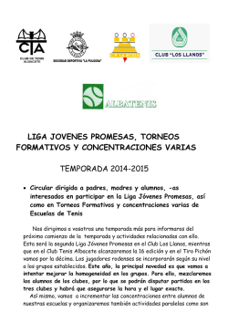 NORMATIVA LIGA JOVENES PROMESAS 2014-2015.pdf - Albatenis