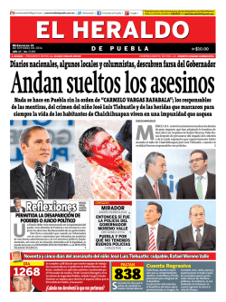 Reflexiones - El Heraldo de Puebla | Noticias Puebla | Periódico