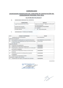 esﬂc¿ga REGIDHAL PELA 2013 - Dirección Regional de Educación
