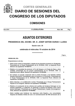 N&uacute;m. 663 - Congreso de los Diputados