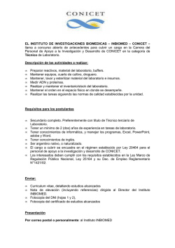 INBIOMED - Conicet