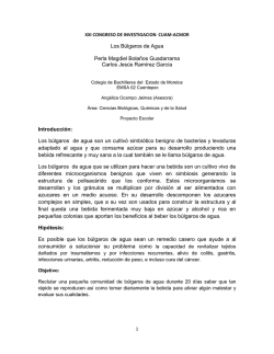 210. Bulgaros de agua.pdf - Academia de Ciencias de Morelos
