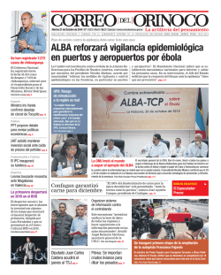 s - Correo del Orinoco