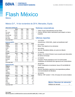 Flash México - BBVA Bancomer