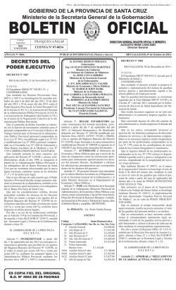 B.O. 4864 07 de Octubre - Santa Cruz