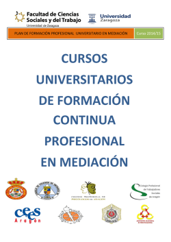 Cursos 2014-15 profesionales mediaci&oacute;n.pdf - CEES Arag&oacute;n