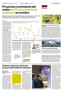 Proyectan crecimiento del orden de 8% en creación de - Pulso